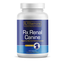 Load image into Gallery viewer, Rx Vitamins RxRenal Canine (120 caps/bottle)
